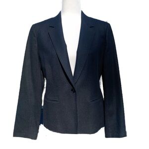 Pendelton Wool Blazer 14 Black Vintage Academia 80's Heritage